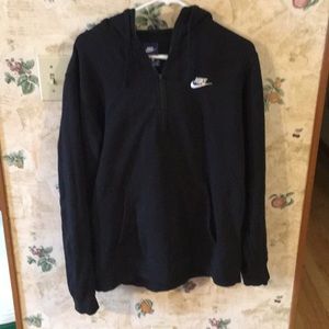 Nike hoodie half zip